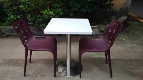 현대 인공 대리석 돌 테이블 상단 직사각형 커피 테이블